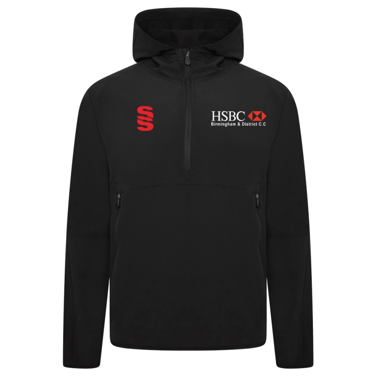 HSBC Dual Elite 1/4 Zip Hoody / Rain Jacket : Black