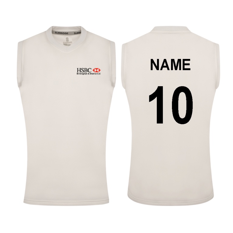HSBC BLAST SLEEVELESS WOMENS SWEATER-Ivory