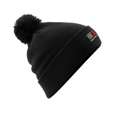 HSBC Original Pom Pom Beanie : Black